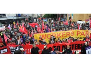 Kuzey İrlanda'da G8 zirvesi öncesi protesto