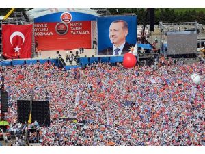 Kazlıçeşme'de miting alanı tamamen doldu