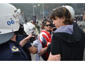 Ankara'daki gösterilerde 35 kişi gözaltına alındı