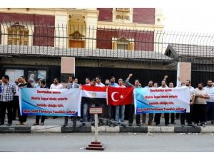 Mısır'da Başbakan Erdoğan'a destek gösterisi