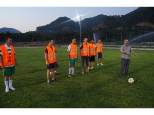 Beldibi Belediyesi Personelinden Dostluk Maçı