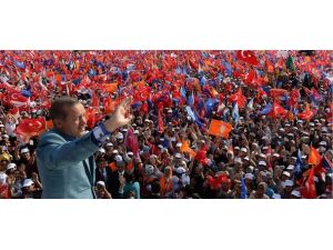 Kayseri'de "Milli İradeye Saygı" mitingi