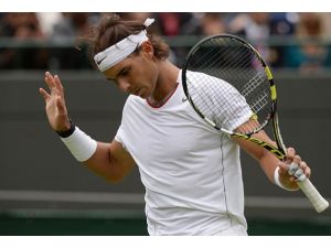 Nadal'dan Wimbledon'a erken veda