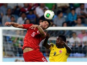 Türkiye Kolombiya'ya 1-0 yenildi