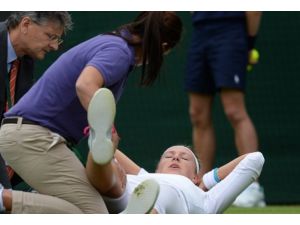 Wimbledon'da yaprak dökümü