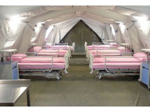 Azerbaycan'a Türk mobil hastanesi