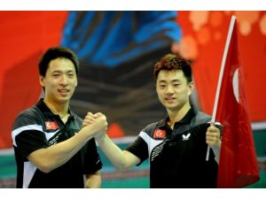 Masa tenisinin idolleri: Bora Vang-Ahmet Li