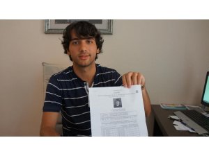 LYS'de birinci olduğunu tatilde öğrendi