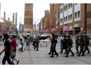 Sincan Uygur Özerk Bölgesi'nde yoğun güvenlik önlemi