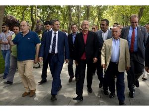 Kılıçdaroğlu'ndan Gezi Parkı'na ziyaret