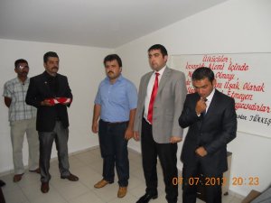 Fethiye Ülkü Ocakları'nda Bayrak Değişimi