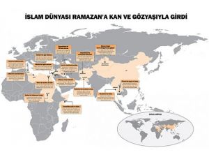 İslam dünyası Ramazan'a kan ve gözyaşıyla girdi