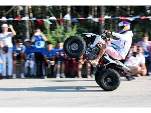 Sofuoğlu ATV ile gösteri yaptı