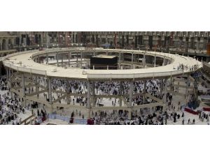 Kabe'ye yeni tavaf alanı