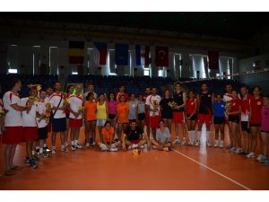 Marmaris'te Türkiye Voleybol A Milli Takımı hazırlıklarına devam ediyor