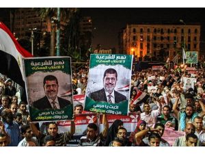 Kazlıçeşme'de "Mısır halkına destek" mitingi