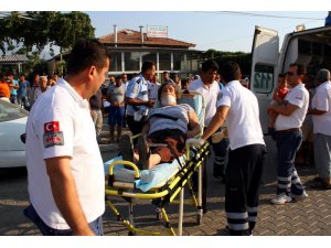 Muğla'da iki otomobil çarpıştı: 5 yaralı