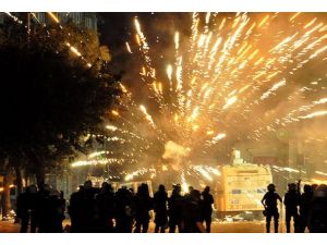 Polise zor anlar yaşattılar