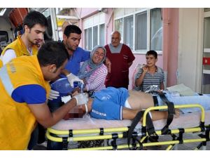 Başına mermi isabet eden genç Ankara'ya sevk edildi