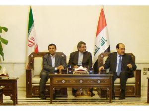İran Cumhurbaşkanı Ahmedinejad Irak'ta