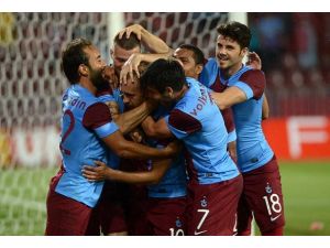 Trabzonspor ilk yarıda önde