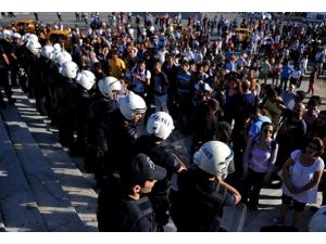 Taksim'de polis müdahalesi