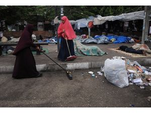 Mısır'da meydanların kadın yüzü