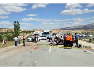 Cenaze dönüşü feci kaza