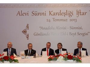 Alevi-Sünni kardeşlik iftarı