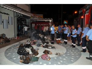 Manavgat'ta otel yangını