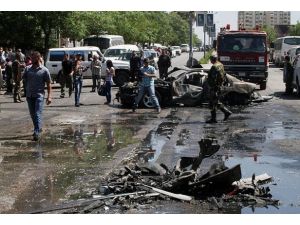 Humus'ta füze saldırısı, Şam'da patlama