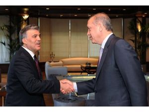 Gül, Erdoğan'ı kabul etti