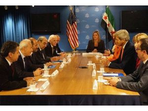 SMDK heyeti Kerry ile görüştü