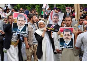 Yemen'de Mısır protestosu