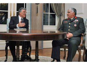 Cumhurbaşkanı Gül Genelkurmay Başkanı Özel'i kabul etti