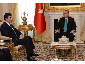 Başbakan Erdoğan Barzani'yi kabul etti