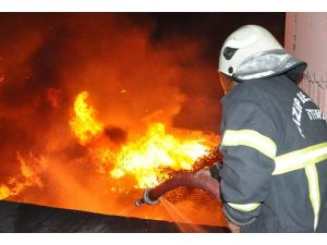 Gaziantep’te fabrika yangını