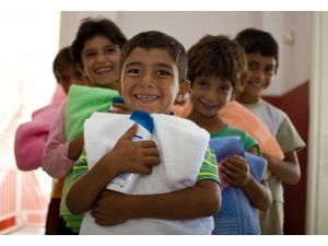 Temiz su ve sabun çocukları "büyütüyor"