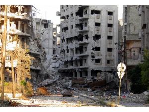 Esed güçlerinden "Humus" misillemesi