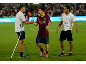 Barcelona'dan Tel Aviv'de "barış" antrenmanı