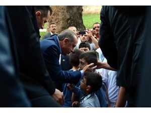 Başbakan Erdoğan Süleymaniye Camisi'nde