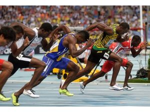 Usain Bolt yarı finalde