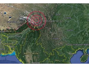 Çin'de 6,1 büyüklüğünde deprem