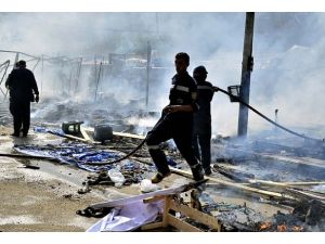 3 gösterici yanarak can verdi