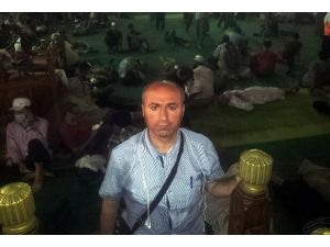 Güvenlik güçlerinden kaçan 400 gösterici camiye sığındı