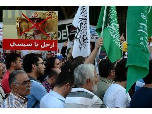 Ankara'da "Mısır için direniş, insanlık için diriliş" mitingi