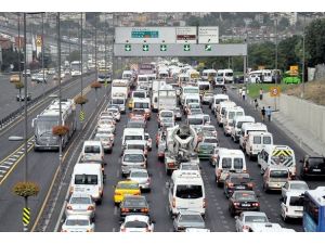 Trafikteki motorlu taşıt sayısı arttı