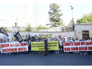 Ankara'da "kimyasal silah saldırısı" protestosu