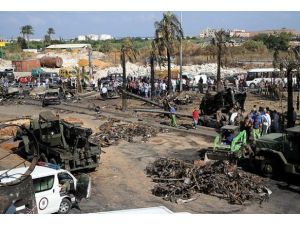 Trablus bombalı saldırıların şokunu atlatmaya çalışıyor