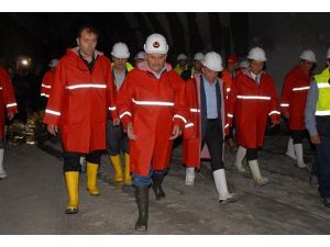 Yıldırım'dan Ovit Tüneli'nde inceleme